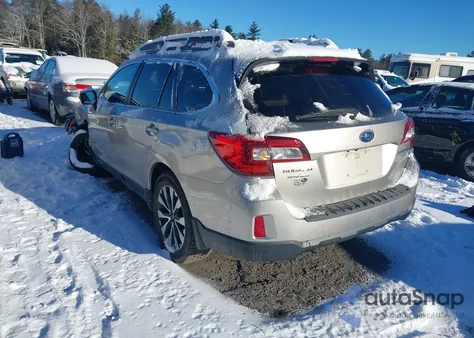 2016 Subaru Outback 2.5I Limited z USA, uszkodzony, nr VIN 4S4BSBNC1G3317839